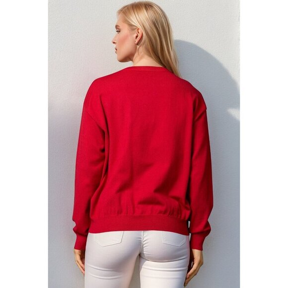 Nutcracker Sequin Long Sleeve Sweater - Picture 2 of 3